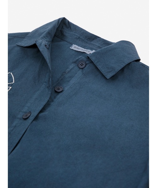 BOBO CHOSES(ボボショーズ)の「Kaleidoscope embroidery shirt(シャツ/ブラウス・レディース・ネイビー・XL/L/M/S/XS)」の3枚目の写真