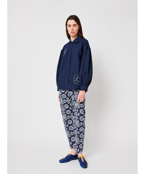 BOBO CHOSES(ボボショーズ)の「Kaleidoscope embroidery shirt(シャツ/ブラウス・レディース・ネイビー・XL/L/M/S/XS)」の6枚目の写真