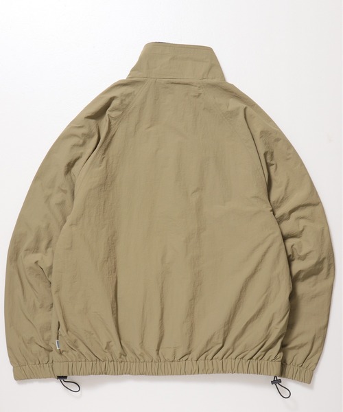 DISCUS ATHLETIC(ディスカス アスレチック)の「【DISCUS ATHLETIC/ディスカス アスレチック】ワンポイント刺繍 裏フリースナイロンスタンドブルゾン/ジャケット(ブルゾン・メンズ・ブラック/アイボリー/ネイビー/ベージュ・LARGE/MEDIUM)」の6枚目の写真