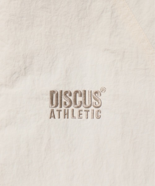DISCUS ATHLETIC(ディスカス アスレチック)の「【DISCUS ATHLETIC/ディスカス アスレチック】ワンポイント刺繍 裏フリースナイロンスタンドブルゾン/ジャケット(ブルゾン・メンズ・ブラック/アイボリー/ネイビー/ベージュ・LARGE/MEDIUM)」の17枚目の写真
