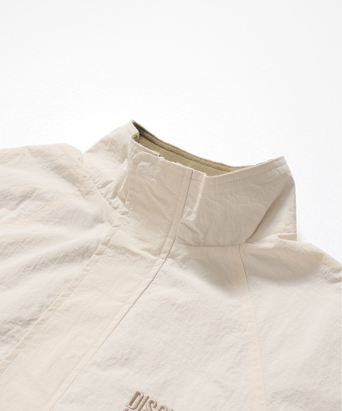 DISCUS ATHLETIC(ディスカス アスレチック)の「【DISCUS ATHLETIC/ディスカス アスレチック】ワンポイント刺繍 裏フリースナイロンスタンドブルゾン/ジャケット(ブルゾン・メンズ・ブラック/アイボリー/ネイビー/ベージュ・LARGE/MEDIUM)」の15枚目の写真