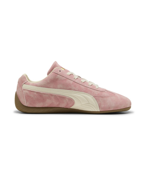 PUMA ピンク スエード ローカット スニーカー23.5cm PUMA プーマ ユニセックス スピードキャット フェイデッド