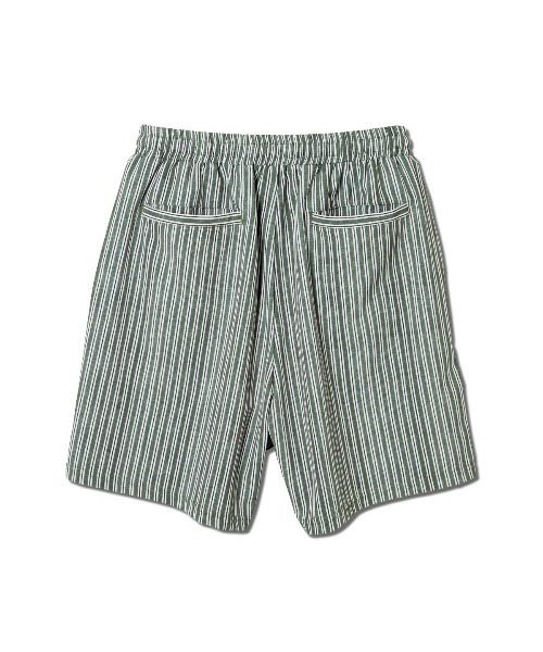 AKTR（アクター）の「AKTR FREEDOM STRIPE 5.5-IN SHRT WD PNTS（アクター フリーダム ストライプ 5.5インチ ショート ワイド パンツ）（その他パンツ・メンズ・グリーン系/レッド系・MEDIUM/LARGE/X-LARGE/XX-LARGE）」の4枚目の写真