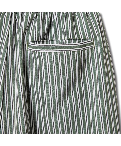 AKTR（アクター）の「AKTR FREEDOM STRIPE 5.5-IN SHRT WD PNTS（アクター フリーダム ストライプ 5.5インチ ショート ワイド パンツ）（その他パンツ・メンズ・グリーン系/レッド系・MEDIUM/LARGE/X-LARGE/XX-LARGE）」の6枚目の写真