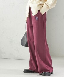 LOGAN knitting mills（ローガンニッティングミルズ）の「【SHIPS別注】LOGAN KNITTING MILLS:〈洗濯機可能〉プリント パンツ（スウェットパンツ）」