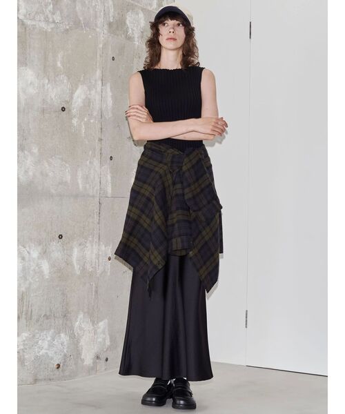 VEQUM（VEQUM）の「【VEQUM】OVER BOXY SH（シャツ/ブラウス・レディース・カーキ/ブラック・FREE）」の17枚目の写真