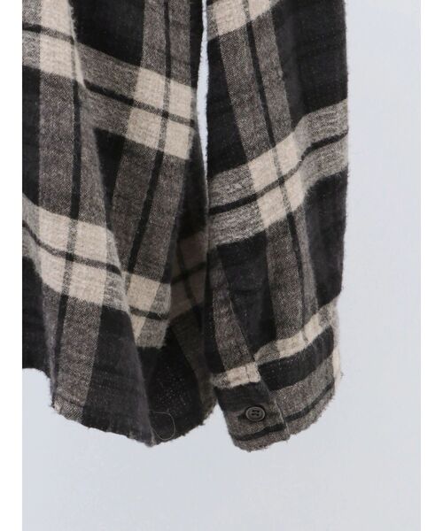 VEQUM（VEQUM）の「【VEQUM】OVER BOXY SH（シャツ/ブラウス・レディース・カーキ/ブラック・FREE）」の9枚目の写真