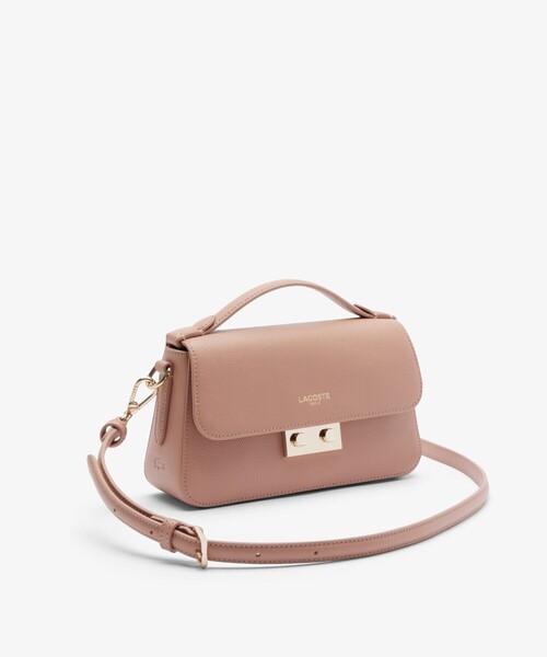 LACOSTE(ラコステ)の「シャンゼリゼ レザーショルダーバッグ / ハンドバッグ(ハンドバッグ・レディース・ピンクベージュ/ブルー/サンドベージュ/ブラック・FREE)」の15枚目の写真