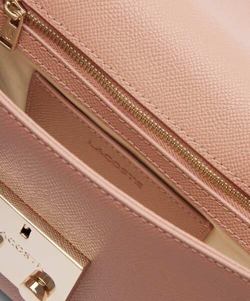LACOSTE(ラコステ)の「シャンゼリゼ レザーショルダーバッグ / ハンドバッグ(ハンドバッグ・レディース・ピンクベージュ/ブルー/サンドベージュ/ブラック・FREE)」の16枚目の写真