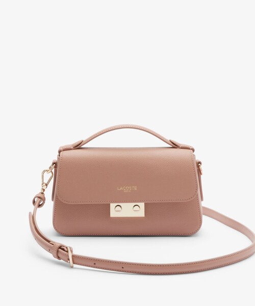 LACOSTE(ラコステ)の「シャンゼリゼ レザーショルダーバッグ / ハンドバッグ(ハンドバッグ・レディース・ピンクベージュ/ブルー/サンドベージュ/ブラック・FREE)」の11枚目の写真