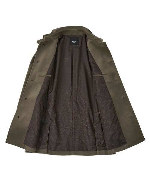 MEN'S BIGI(メンズビギ)の「ベロアボンディング ショートコート<ストレッチ>(ダウンジャケット/コート・メンズ・ブラック/ベージュ・04/03/02/01)」の12枚目の写真