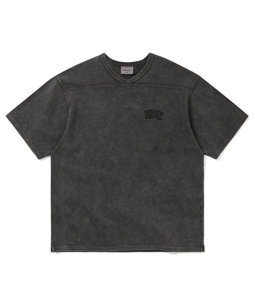 thisisneverthat(ディスイズネバーザット)の「Waffle Rugby Tee(Tシャツ/カットソー・メンズ・ダークブルー/チャコール・XL/L/M/S)」の2枚目の写真