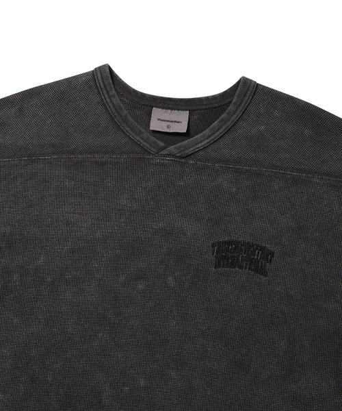 thisisneverthat(ディスイズネバーザット)の「Waffle Rugby Tee(Tシャツ/カットソー・メンズ・ダークブルー/チャコール・XL/L/M/S)」の3枚目の写真