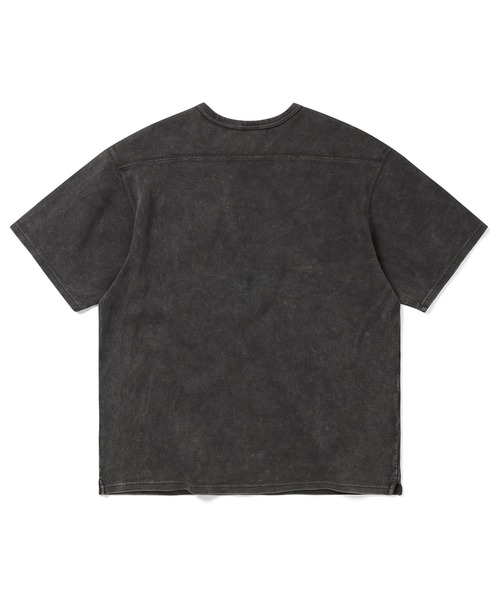 thisisneverthat(ディスイズネバーザット)の「Waffle Rugby Tee(Tシャツ/カットソー・メンズ・ダークブルー/チャコール・XL/L/M/S)」の4枚目の写真