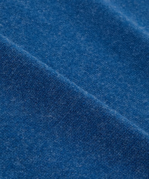 crepuscule（クレプスキュール）の「crepuscule M-G Knit Polo (2503-008)（ポロシャツ・メンズ・ブルー/パープル・2）」の6枚目の写真