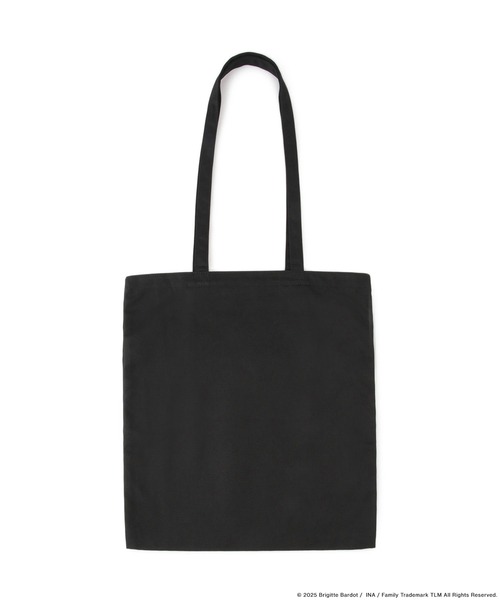 ROPE'（ロペ）の「【Brigitte Bardot×ROPE'・コラボ】モノクロフォトプリントキャンバストートバッグ【A4対応】（トートバッグ・レディース・ホワイト/ブラック・FREE）」の3枚目の写真