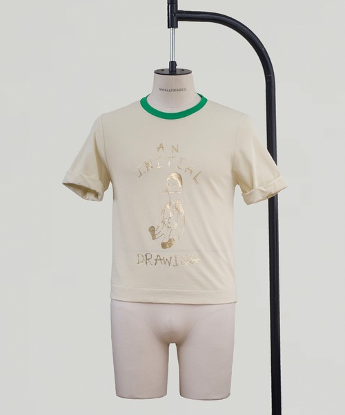 SHINYAKOZUKA（シンヤコヅカ）の「MY INITIAL DRAWING（Tシャツ/カットソー・メンズ・オレンジ/チャコール/レッド/グリーン・X-LARGE/SMALL/MEDIUM/LARGE）」の3枚目の写真