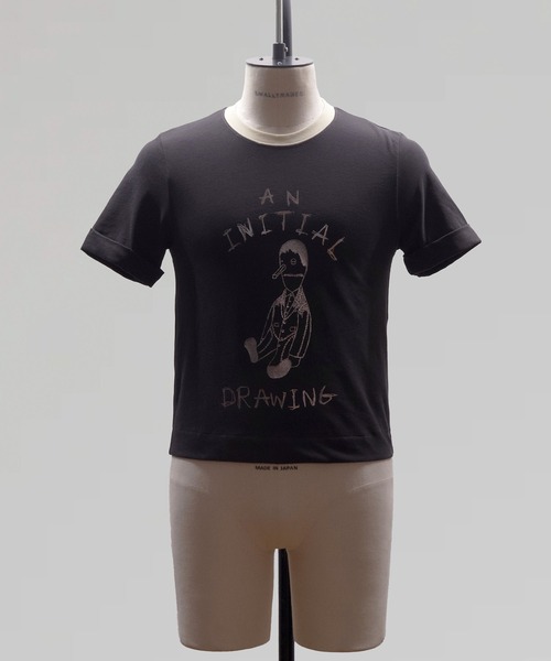 SHINYAKOZUKA（シンヤコヅカ）の「MY INITIAL DRAWING（Tシャツ/カットソー・メンズ・オレンジ/チャコール/レッド/グリーン・X-LARGE/SMALL/MEDIUM/LARGE）」の2枚目の写真