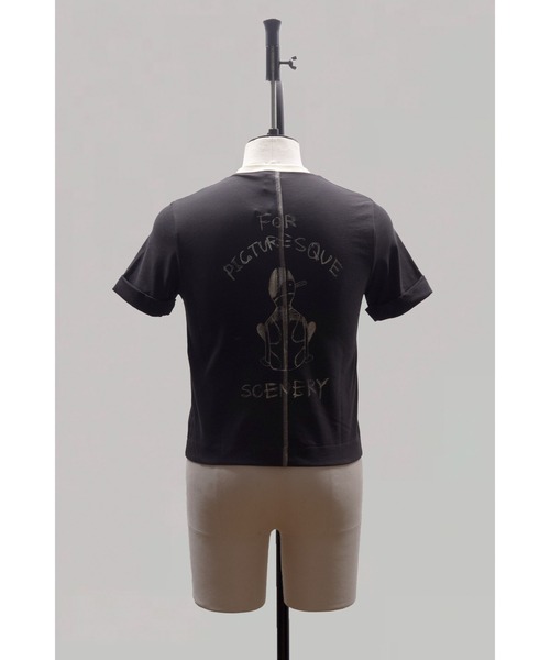 SHINYAKOZUKA（シンヤコヅカ）の「MY INITIAL DRAWING（Tシャツ/カットソー・メンズ・オレンジ/チャコール/レッド/グリーン・X-LARGE/SMALL/MEDIUM/LARGE）」の7枚目の写真