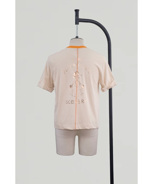 SHINYAKOZUKA（シンヤコヅカ）の「MY INITIAL DRAWING（Tシャツ/カットソー・メンズ・オレンジ/チャコール/レッド/グリーン・X-LARGE/SMALL/MEDIUM/LARGE）」の12枚目の写真