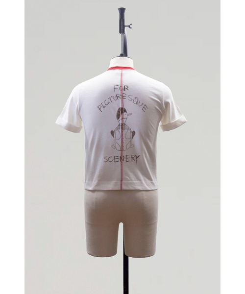 SHINYAKOZUKA（シンヤコヅカ）の「MY INITIAL DRAWING（Tシャツ/カットソー・メンズ・オレンジ/チャコール/レッド/グリーン・X-LARGE/SMALL/MEDIUM/LARGE）」の11枚目の写真