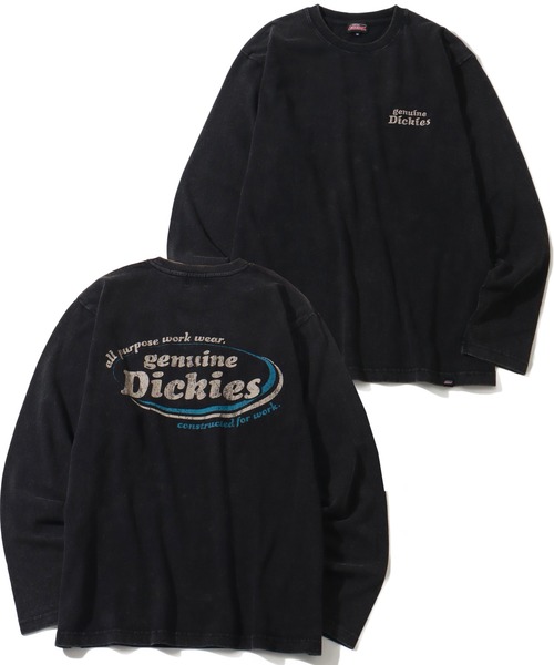 Dickies(ディッキーズ)の「【GENUINE DICKIES/ジェニュインディッキーズ】アソート パウダーブリーチ加工 ロングスリーブTシャツ(Tシャツ/カットソー・メンズ・ブラック系/ブルー系/ブルー系1/アイボリー系6/ブラック系1/アイボリー系1/ブラック系3/ブルー系3/ブルー系5/ブラック系6/ブラック系7/ブラック系5/アイボリー系3/アイボリー系4/アイボリー系5/アイボリー系2/アイボリー系7/ブラック系4/ブルー系4/ブラック系2/アイボリー系/ブルー系2・M/L/XL)」の8枚目の写真