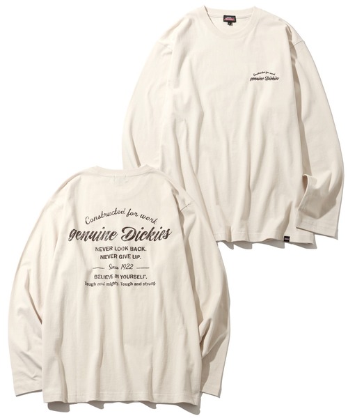 Dickies(ディッキーズ)の「【GENUINE DICKIES/ジェニュインディッキーズ】アソート パウダーブリーチ加工 ロングスリーブTシャツ(Tシャツ/カットソー・メンズ・ブラック系/ブルー系/ブルー系1/アイボリー系6/ブラック系1/アイボリー系1/ブラック系3/ブルー系3/ブルー系5/ブラック系6/ブラック系7/ブラック系5/アイボリー系3/アイボリー系4/アイボリー系5/アイボリー系2/アイボリー系7/ブラック系4/ブルー系4/ブラック系2/アイボリー系/ブルー系2・M/L/XL)」の9枚目の写真