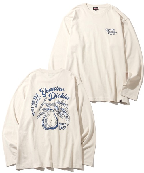 Dickies(ディッキーズ)の「【GENUINE DICKIES/ジェニュインディッキーズ】アソート パウダーブリーチ加工 ロングスリーブTシャツ(Tシャツ/カットソー・メンズ・ブラック系/ブルー系/ブルー系1/アイボリー系6/ブラック系1/アイボリー系1/ブラック系3/ブルー系3/ブルー系5/ブラック系6/ブラック系7/ブラック系5/アイボリー系3/アイボリー系4/アイボリー系5/アイボリー系2/アイボリー系7/ブラック系4/ブルー系4/ブラック系2/アイボリー系/ブルー系2・M/L/XL)」の10枚目の写真