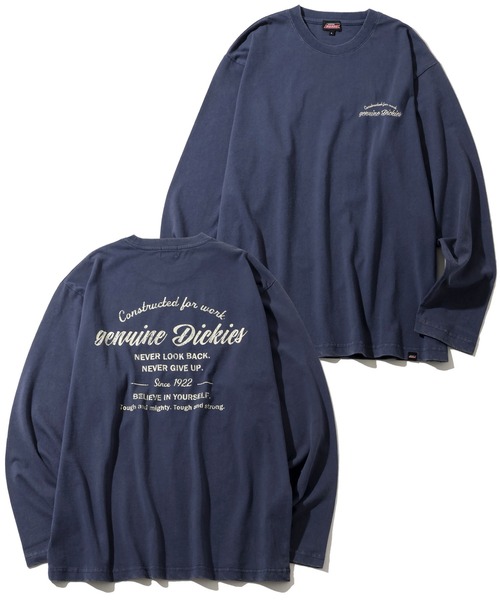 Dickies(ディッキーズ)の「【GENUINE DICKIES/ジェニュインディッキーズ】アソート パウダーブリーチ加工 ロングスリーブTシャツ(Tシャツ/カットソー・メンズ・ブラック系/ブルー系/ブルー系1/アイボリー系6/ブラック系1/アイボリー系1/ブラック系3/ブルー系3/ブルー系5/ブラック系6/ブラック系7/ブラック系5/アイボリー系3/アイボリー系4/アイボリー系5/アイボリー系2/アイボリー系7/ブラック系4/ブルー系4/ブラック系2/アイボリー系/ブルー系2・M/L/XL)」の17枚目の写真