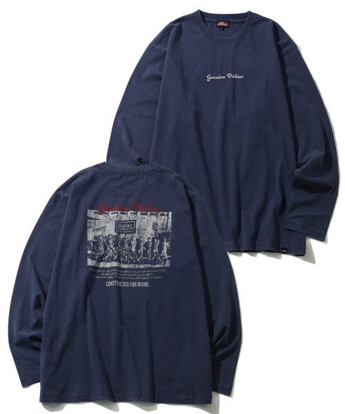 Dickies(ディッキーズ)の「【GENUINE DICKIES/ジェニュインディッキーズ】アソート パウダーブリーチ加工 ロングスリーブTシャツ(Tシャツ/カットソー・メンズ・ブラック系/ブルー系/ブルー系1/アイボリー系6/ブラック系1/アイボリー系1/ブラック系3/ブルー系3/ブルー系5/ブラック系6/ブラック系7/ブラック系5/アイボリー系3/アイボリー系4/アイボリー系5/アイボリー系2/アイボリー系7/ブラック系4/ブルー系4/ブラック系2/アイボリー系/ブルー系2・M/L/XL)」の20枚目の写真