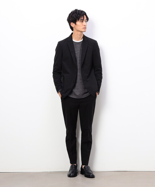 COMME CA ISM(コムサイズム)の「【セットアップ対応】Easy Active Wear テーラード ジャケット(テーラードジャケット・メンズ・ブラック/ネイビー・SMALL/MEDIUM/LARGE)」の11枚目の写真