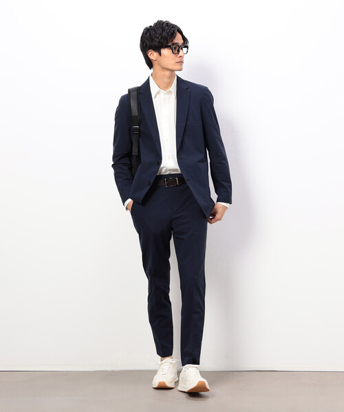 COMME CA ISM(コムサイズム)の「【セットアップ対応】Easy Active Wear テーラード ジャケット(テーラードジャケット・メンズ・ブラック/ネイビー・SMALL/MEDIUM/LARGE)」の5枚目の写真