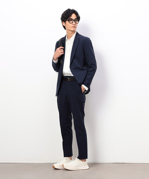 COMME CA ISM(コムサイズム)の「【セットアップ対応】Easy Active Wear テーラード ジャケット(テーラードジャケット・メンズ・ブラック/ネイビー・SMALL/MEDIUM/LARGE)」の10枚目の写真