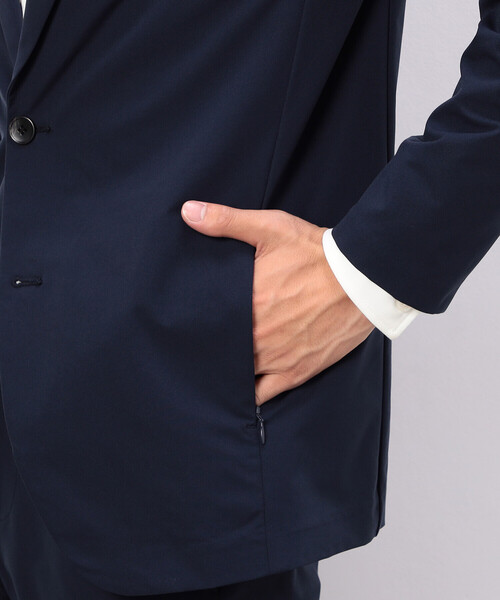 COMME CA ISM(コムサイズム)の「【セットアップ対応】Easy Active Wear テーラード ジャケット(テーラードジャケット・メンズ・ブラック/ネイビー・SMALL/MEDIUM/LARGE)」の16枚目の写真