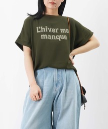tシャツ Tシャツ LUCA レディース LADY LUCK LUCA tシャツ LC/LLL レースドッキングカットソー