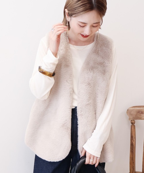 リンカブル　ファーベスト ショート丈エコファーベスト – Sirin Online Store