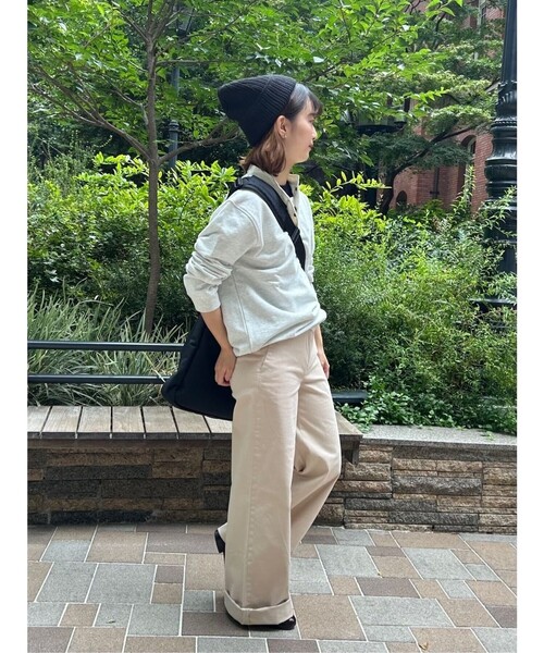 BROOKS BROTHERS（ブルックスブラザーズ）の「◆オンラインストア限定◆ コットンフレンチテリー　ビッグGFロゴ　ハーフボタンスウェットシャツ（スウェット・メンズ・ブラック/ネイビー/グレー/オートミール・SMALL/MEDIUM/LARGE）」の20枚目の写真