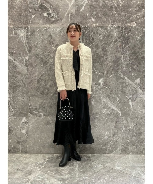 LOULOU WILLOUGHBY(ルルウィルビー)の「【LOULOU WILLOUGHBY】マーメイドラッフルスカート(スカート・レディース・ブラック系その他・1/2)」の12枚目の写真