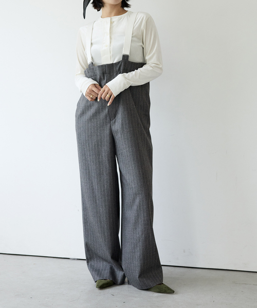 セール】【WEB限定】IENA LA BOUCLE サキソニーオーバーパンツ