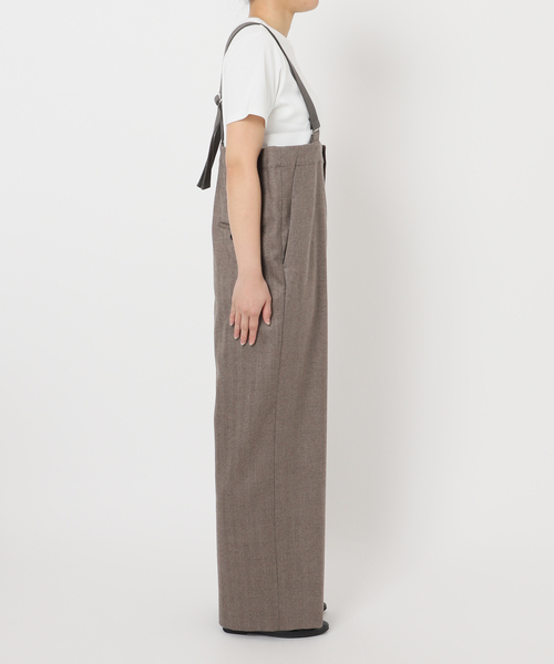 IENA LA BOUCLE ウールサージオーバーパンツ セール】【WEB限定】IENA LA BOUCLE サキソニーオーバーパンツ