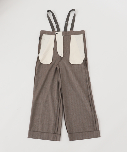 IENA LA BOUCLE ウールサージオーバーパンツ IENA LA BOUCLE（イエナラブークル）の「IENA LA BOUCLE ウールサージ