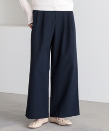 for/c（フォーシー）の「[低身長/高身長向けサイズ有]ドライピケタックワイドパンツ【サスティナブル】（その他パンツ）」