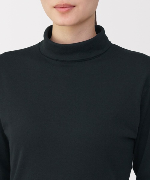 無印良品(ムジルシリョウヒン)の「婦人 あったか綿 厚手 タートルネック長袖Tシャツ(インナーウェア/肌着・レディース・ライトピンク/ブラック/グレー系/オフホワイト・XL/L/M/S)」の19枚目の写真