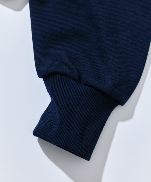 NAUTICA（ノーティカ）の「Reebok × NAUTICA/リーボック × ノーティカ 【Exclusive】ヘビーウェイト クルーネック ダブルネーム アーチロゴスウェット/ショート丈スウェット（スウェット・レディース・ライトグレー/ネイビー・ﾌﾘ-）」の12枚目の写真