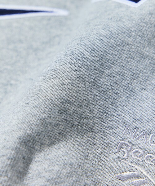 NAUTICA（ノーティカ）の「Reebok × NAUTICA/リーボック × ノーティカ 【Exclusive】ヘビーウェイト クルーネック ダブルネーム アーチロゴスウェット/ショート丈スウェット（スウェット・レディース・ライトグレー/ネイビー・ﾌﾘ-）」の22枚目の写真