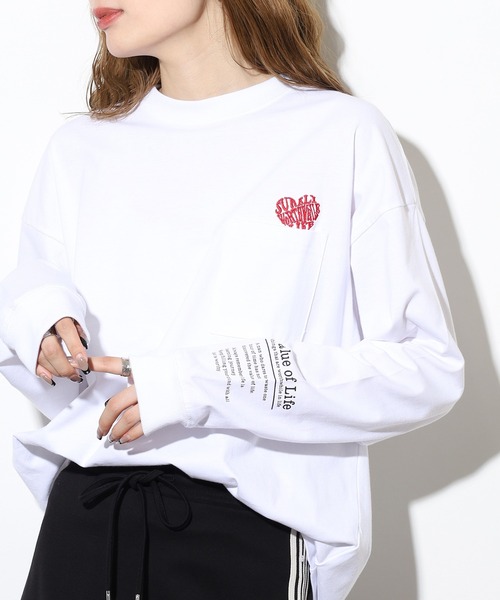 FUNALIVE(ファンアライブ)の「BF2 select ヘビーウエイト ロングスリーブT(Tシャツ/カットソー・メンズ・ホワイト系1/ホワイト系2/D/B/ホワイト系3/その他2/その他3/スミクロ/ブラック/ホワイト/ブラウン・M/LL/L)」の3枚目の写真