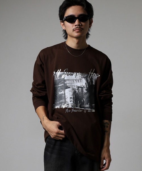 FUNALIVE(ファンアライブ)の「BF2 select ヘビーウエイト ロングスリーブT(Tシャツ/カットソー・メンズ・ホワイト系1/ホワイト系2/D/B/ホワイト系3/その他2/その他3/スミクロ/ブラック/ホワイト/ブラウン・M/LL/L)」の7枚目の写真