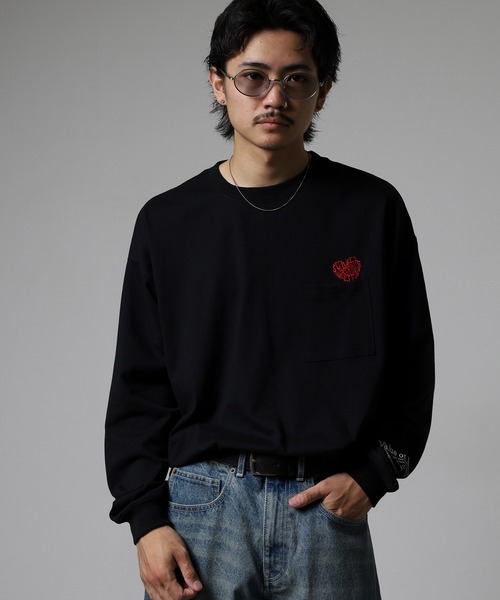 FUNALIVE(ファンアライブ)の「BF2 select ヘビーウエイト ロングスリーブT(Tシャツ/カットソー・メンズ・ホワイト系1/ホワイト系2/D/B/ホワイト系3/その他2/その他3/スミクロ/ブラック/ホワイト/ブラウン・M/LL/L)」の11枚目の写真