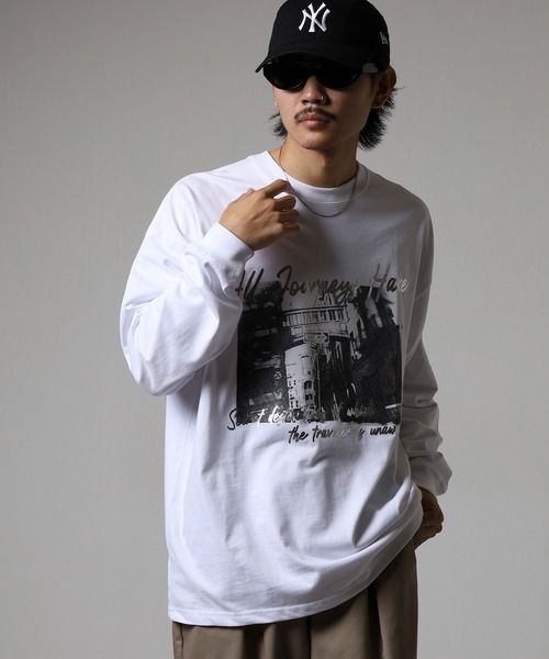 FUNALIVE(ファンアライブ)の「BF2 select ヘビーウエイト ロングスリーブT(Tシャツ/カットソー・メンズ・ホワイト系1/ホワイト系2/D/B/ホワイト系3/その他2/その他3/スミクロ/ブラック/ホワイト/ブラウン・M/LL/L)」の15枚目の写真