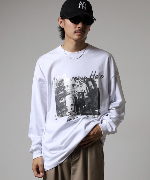 FUNALIVE(ファンアライブ)の「BF2 select ヘビーウエイト ロングスリーブT(Tシャツ/カットソー・メンズ・ホワイト系1/ホワイト系2/D/B/ホワイト系3/その他2/その他3/スミクロ/ブラック/ホワイト/ブラウン・M/LL/L)」の14枚目の写真